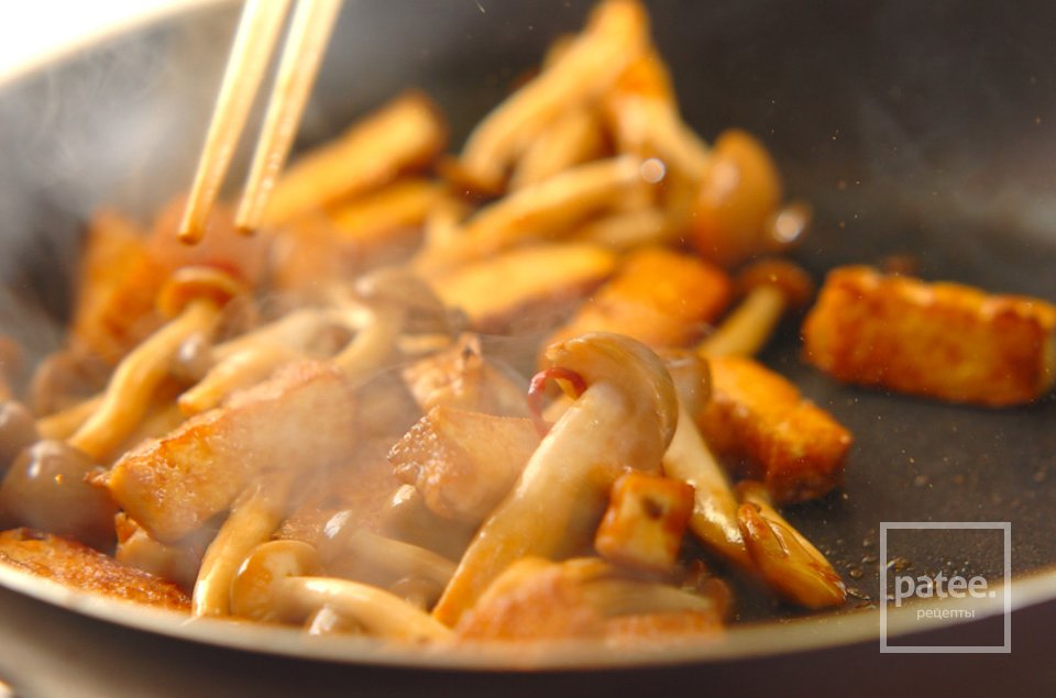 Тофу во фритюре - Шаг 3