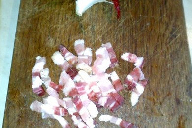 Спагетти Карбонара с беконом - приготовление