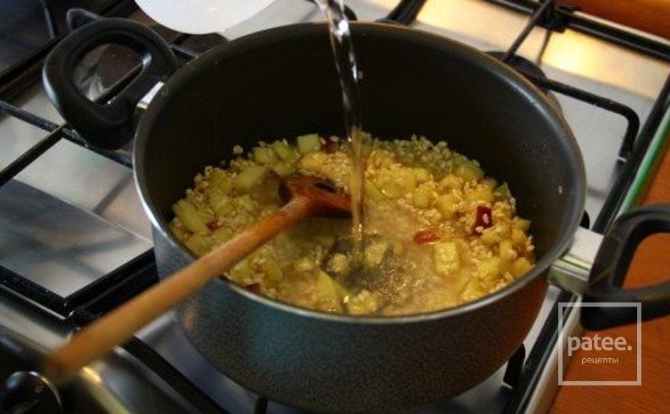 Ризотто с яблоками и горгондзолой - Шаг 2