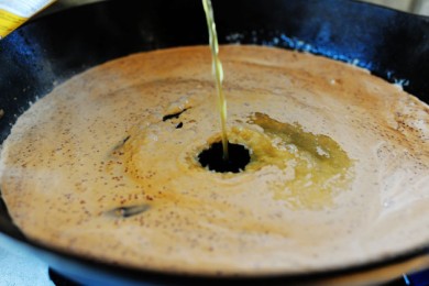 Курица в горчично-кремовом соусе - приготовление