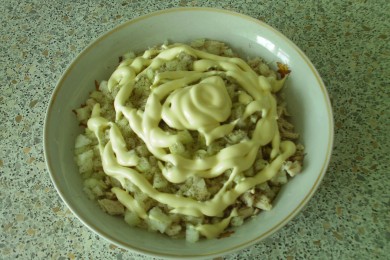 Пицца куриная с маслинами. - приготовление