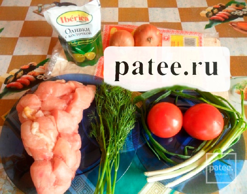 Шаурма по-средиземноморски - Шаг 1