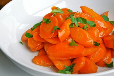 Рецепт Морковка в кленовом сиропе