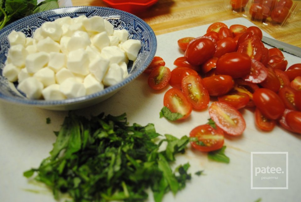 Паста Капрезе - Шаг 2