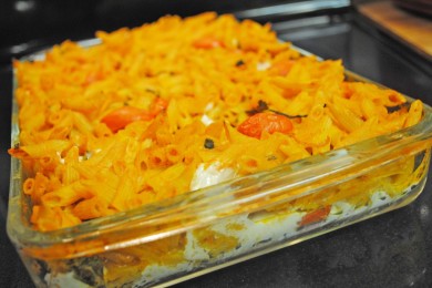 Паста Капрезе - приготовление