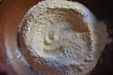 Марокканский жареный хлеб - приготовление