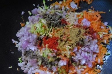 Марокканский жареный хлеб - приготовление