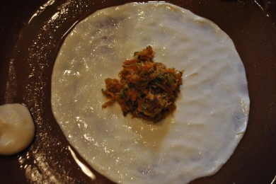 Марокканский жареный хлеб - приготовление