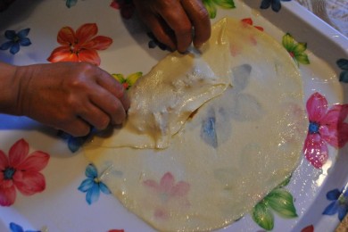 Марокканский жареный хлеб - приготовление