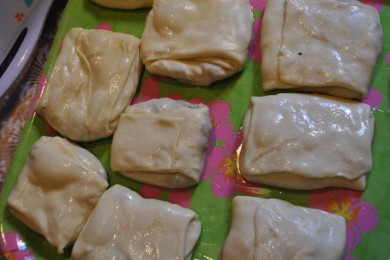 Марокканский жареный хлеб - приготовление