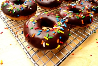 Шоколадные пончики