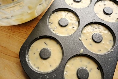 Шоколадные пончики - приготовление