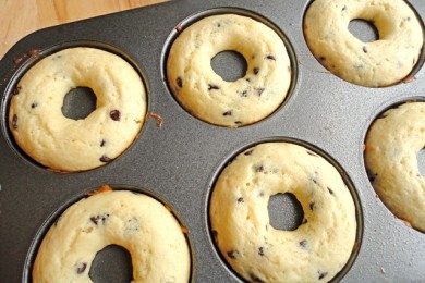 Шоколадные пончики - приготовление