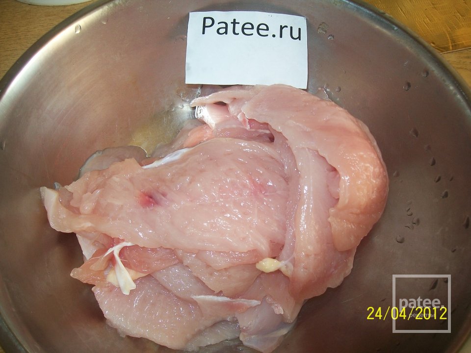 Отбивные из куринной грудки - Шаг 1