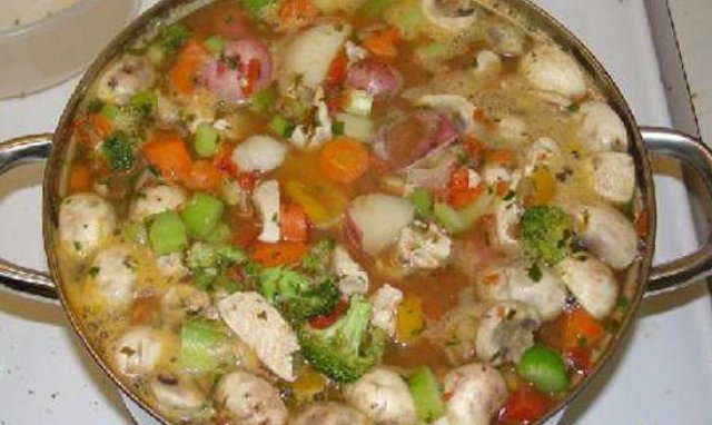 Овощной  суп
