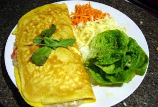 Омлет с грибами, томатами и сыром