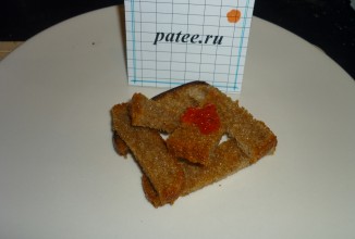 Гренки с чесноком