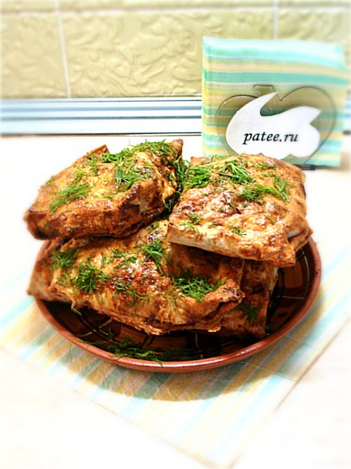 Курочка в конверте, запеченая с сыром и яблоком - Шаг 8