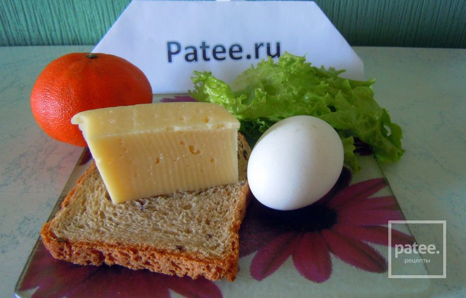 Французская яичница с соком мандарина - Шаг 1