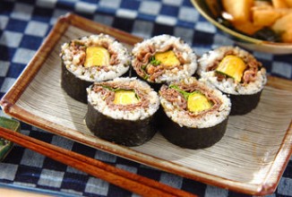 Роллы с говядиной