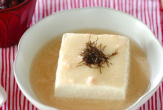 Тофу с икрой минтая