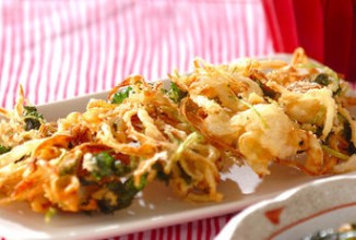 Какиаге с овощами и имбирем