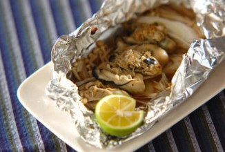Устрицы, запеченные в фольге