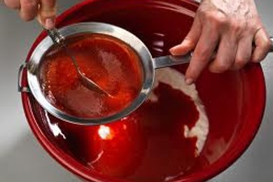 Клубничный коктейль с мятой - приготовление