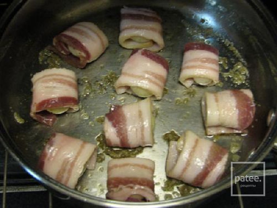 Бекон в салате  Чиполлини - Шаг 1