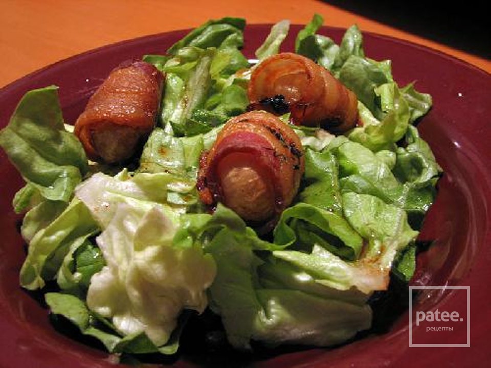 Бекон в салате  Чиполлини - Шаг 3