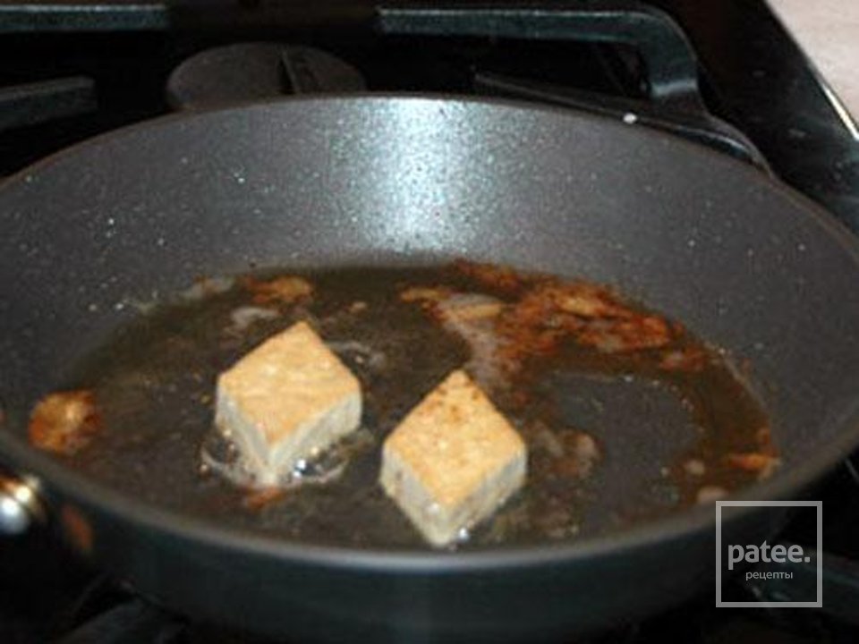 Жаренное тофу с оливковой приправой Каламата - Шаг 4