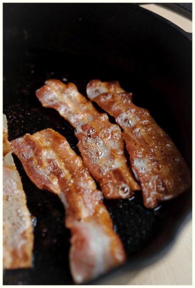 Яичница с беконом - Шаг 1