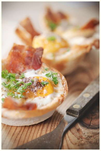 Яичница с беконом - Шаг 4