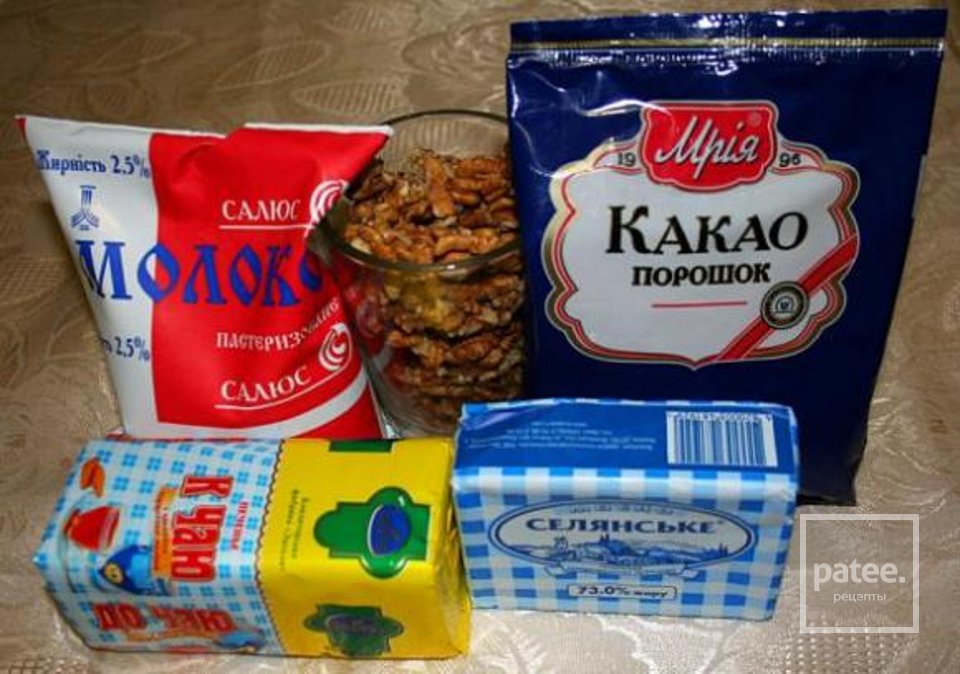 Сладкая колбаска - Шаг 1