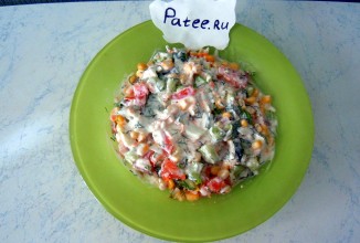 Салат "Краски лета"