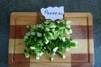 Салат "Краски лета" - приготовление