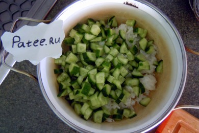 Салат "Краски лета" - приготовление