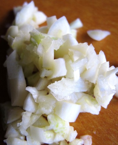 Фенхель с нутом - Шаг 1