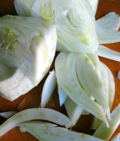 Фенхель с нутом - Шаг 2