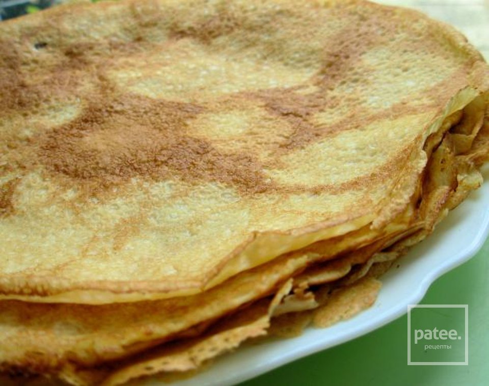 Крепы с сыром, грибами и шпинатом - Шаг 1