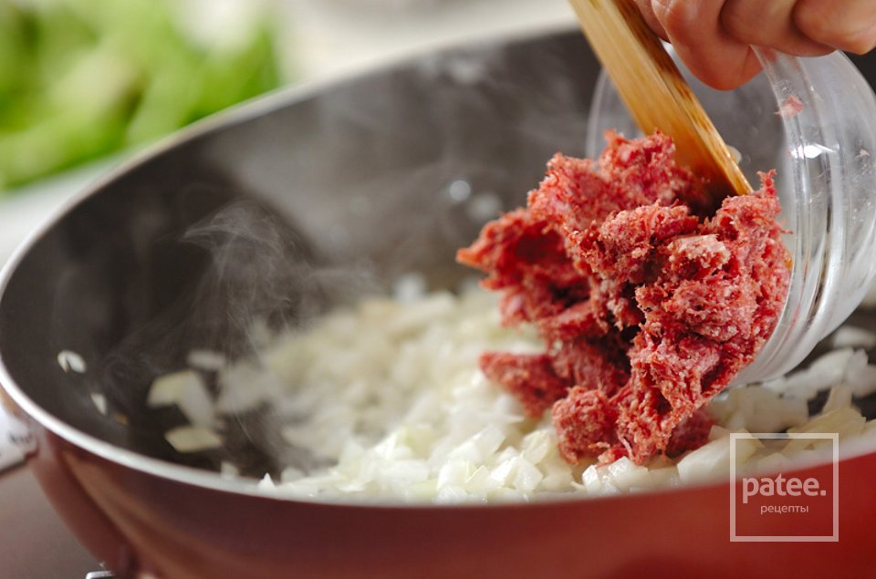 Фаршированный зеленый перец - Шаг 2