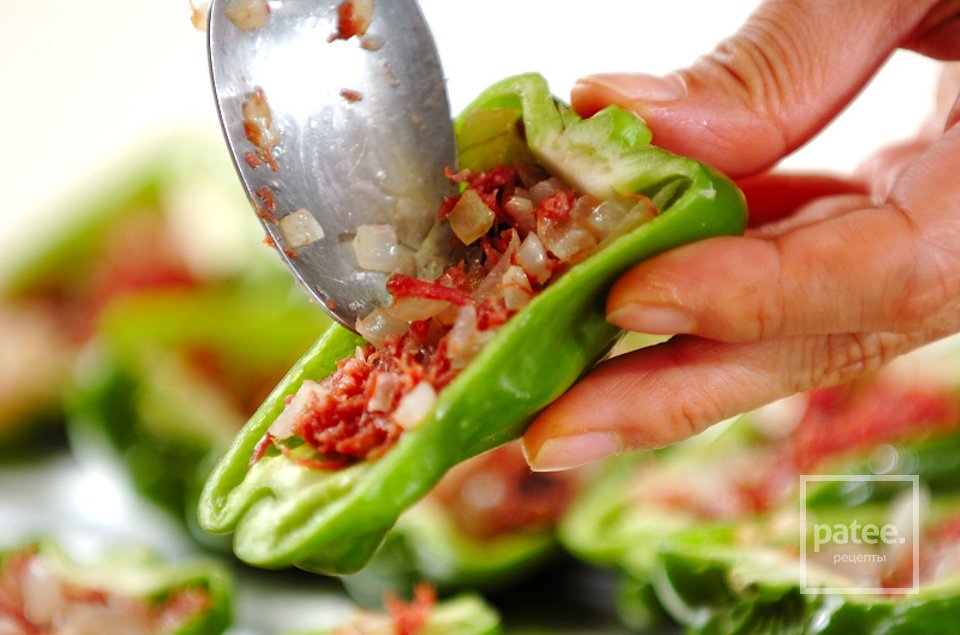 Фаршированный зеленый перец - Шаг 3