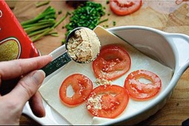 Яичный  пирог - приготовление