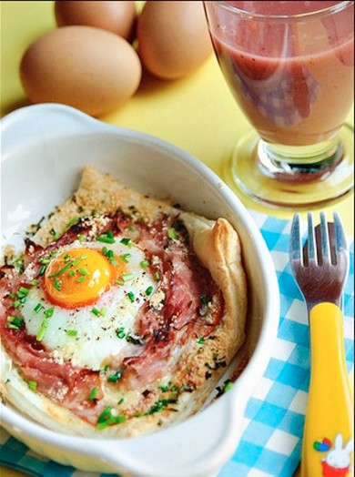 Яичный  пирог - Шаг 4