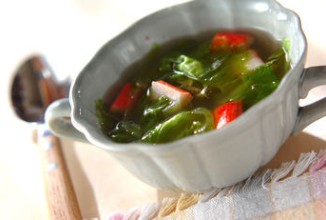 Имбирный суп из салата