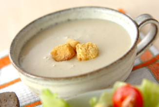 Молочный суп из репы