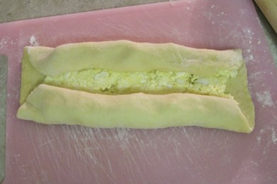 Грузинское хачапури с итальянским сыром - приготовление