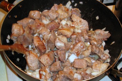 Гуляш - приготовление