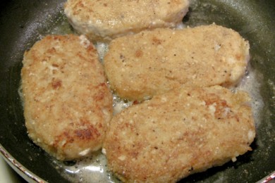 Рыбные котлеты - приготовление