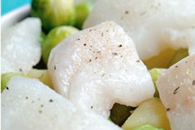 Запеканка из трески с овощами - приготовление